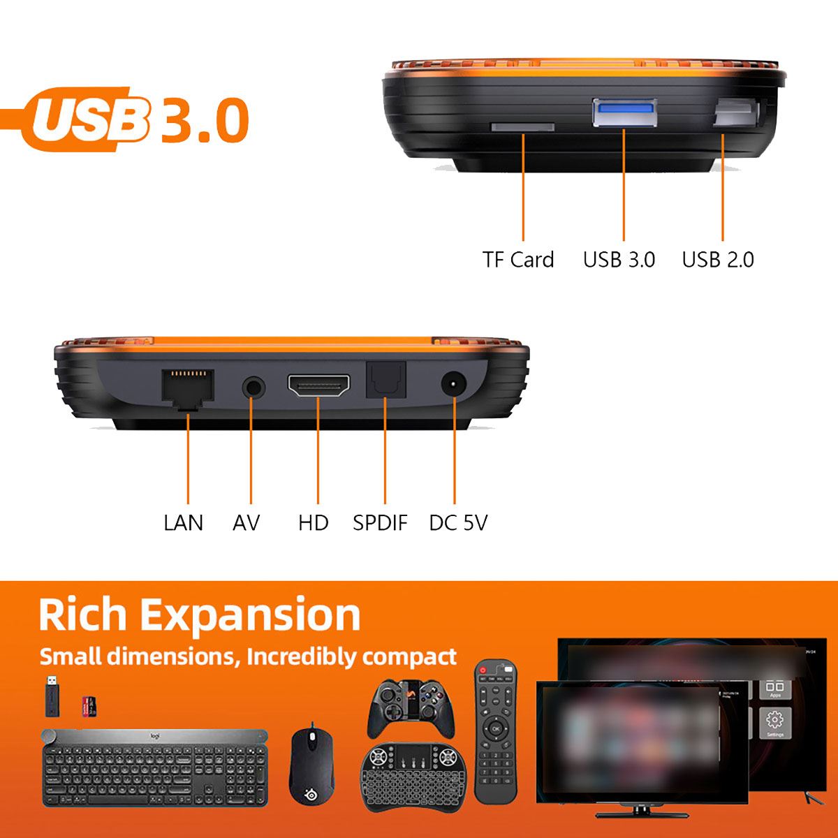 smart TV boxHK1 RBOX X4 Android 11 Amlogic S905X4