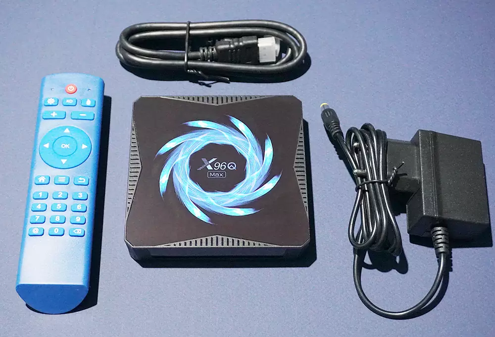 Комплектация Android TV Box X96Q MAX